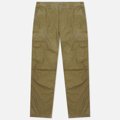 Мужские брюки Polo Ralph Lauren Relaxed Fit Chino Cargo, цвет оливковый, размер 29/32