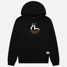 Мужская толстовка Evisu Daruma Brothers Print Hoodie, цвет чёрный