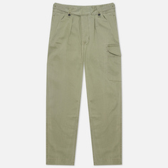 Мужские брюки Polo Ralph Lauren Gurkha Pleated Baggy Fit Cargo, цвет зелёный, размер 36/32