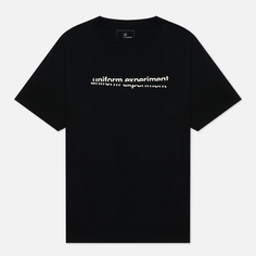 Мужская футболка uniform experiment Slash Graphic Wide, цвет чёрный