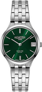 Швейцарские наручные женские часы Roamer 512.857.41.75.20. Коллекция Slime Line Classic