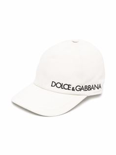 Dolce & Gabbana Kids кепка с вышитым логотипом