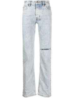 Ksubi узкие джинсы средней посадки