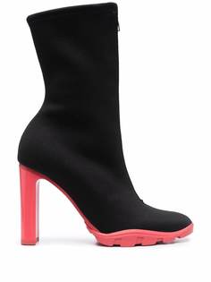 Alexander McQueen ботильоны Tread на молнии
