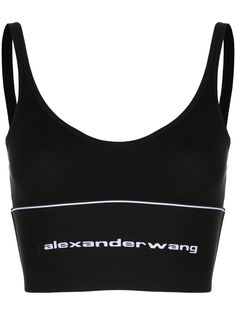 Alexander Wang бюстгальтер с логотипом