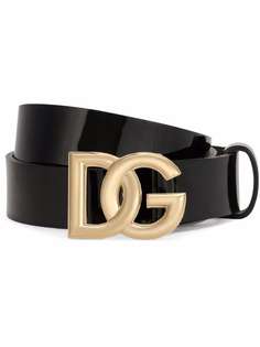 Dolce & Gabbana Kids ремень с пряжкой-логотипом