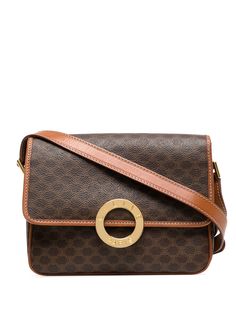 Céline Pre-Owned сумка через плечо 1990-х годов с узором Macadam