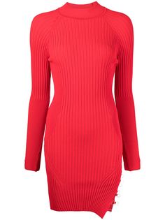 Jacquemus платье в рубчик