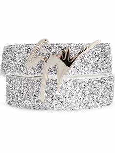 Giuseppe Zanotti ремень Giuseppe с пряжкой-логотипом