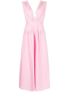 Rachel Gilbert плиссированное платье Peta без рукавов