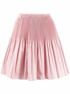 RED Valentino юбка мини с плиссировкой