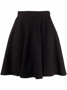 RED Valentino юбка мини с боковой пряжкой