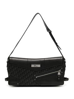Christian Dior сумка на плечо 2000-х годов с узором Trotter