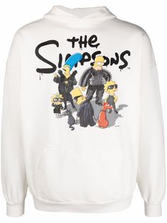 Balenciaga худи с принтом из коллаборации с The Simpsons