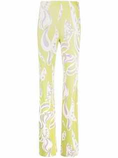 Emilio Pucci прямые брюки с принтом Farfalle