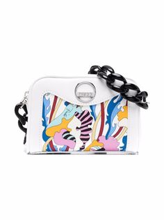 Emilio Pucci Junior сумка на плечо с абстрактным принтом
