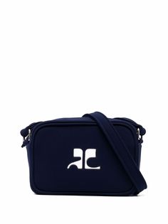 Courrèges сумка через плечо с нашивкой-логотипом