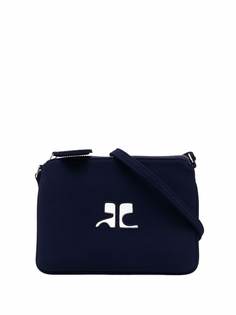 Courrèges сумка-тоут с нашивкой-логотипом