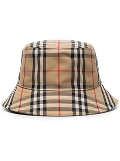 Burberry панама в клетку Vintage Check