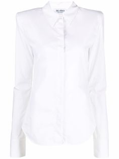 The Attico рубашка с потайной застежкой