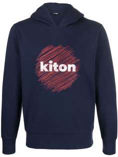Kiton пуловер с логотипом