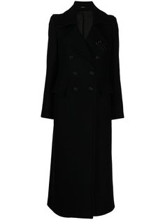 Isabel Benenato длинное двубортное пальто