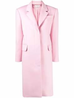 Alexander McQueen однобортное пальто