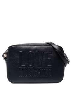 Love Moschino каркасная сумка с тисненым логотипом