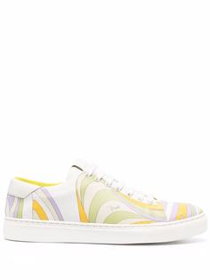 Emilio Pucci кеды с принтом Vortici