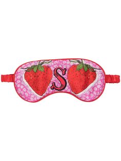 Jessica Russell Flint шелковая маска S For Strawberries