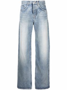Balenciaga прямые джинсы New