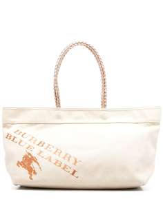 Burberry Pre-Owned сумка-тоут с логотипом