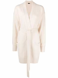 JOSEPH шерстяной кардиган с поясом