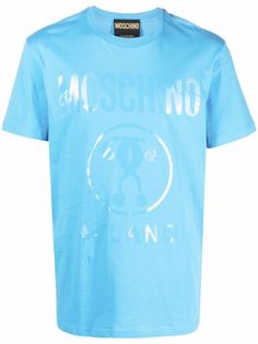Moschino футболка с логотипом