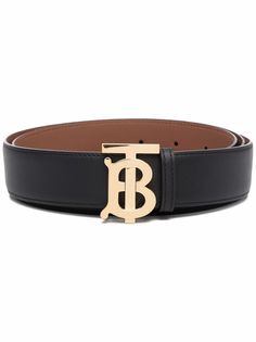 Burberry ремень с пряжкой и логотипом