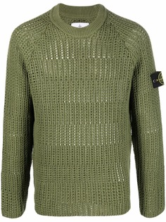 Stone Island джемпер с нашивкой-логотипом