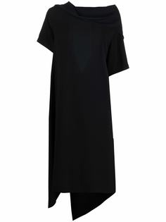 MM6 Maison Margiela платье миди асимметричного кроя