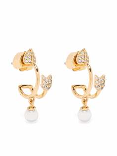 Kate Spade витые серьги-кольца