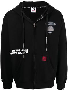 AAPE BY *A BATHING APE® худи с графичным принтом