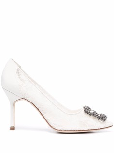 Manolo Blahnik туфли Hangisi 90 с кристаллами