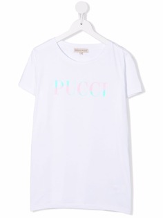 Emilio Pucci Junior футболка с логотипом