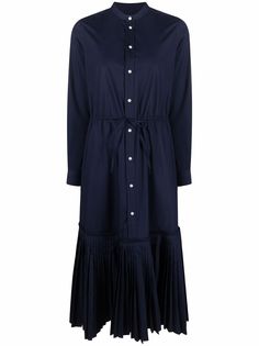 Polo Ralph Lauren платье-рубашка миди со сборками