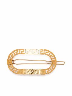 Versace заколка для волос с логотипом