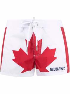 Dsquared2 плавки-шорты с логотипом