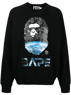 A BATHING APE® толстовка с логотипом Bape