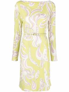 Emilio Pucci платье с принтом Farfalle