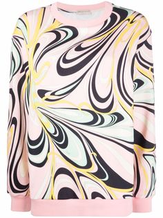 Emilio Pucci толстовка с принтом Onde