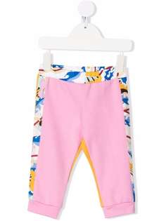 Emilio Pucci Junior спортивные брюки в стиле колор-блок