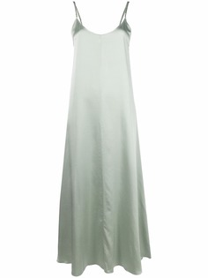 Forte Forte расклешенное шелковое платье макси