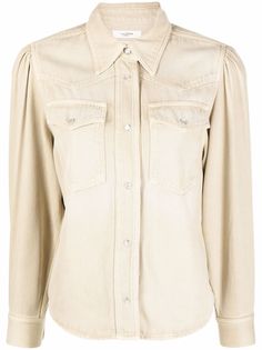 Isabel Marant Étoile рубашка с длинными рукавами